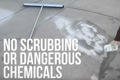 How to Apply Terminator-HSD Concrete Oil Stain Remover